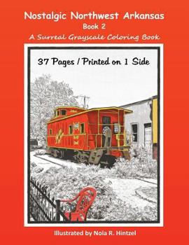 Paperback Nostalgic Northwest Arkansas Book 2: A Surreal Grayscale Coloring Book