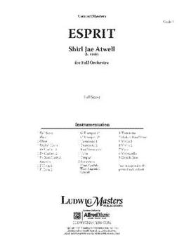 Paperback Esprit: Conductor Score Book