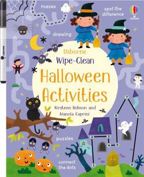 Paperback Wipe-Clean Halloween Activities (Wipe-Clean Activities) Book