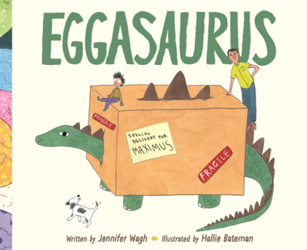 Library Binding Eggasaurus Book