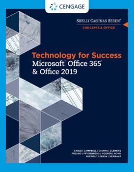 Paperback Technology for Success and Shelly Cashman Series Microsoftoffice 365 & Office 2019 Book