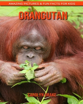 Paperback Orangutan: Amazing Pictures & Fun Facts for Kids Book