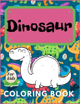 Paperback Dinosaur Coloring Book for Kids: Dot to Dot Book