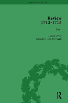 Hardcover Defoe's Review 1704-13, Volume 9 (1712-13), Part I Book