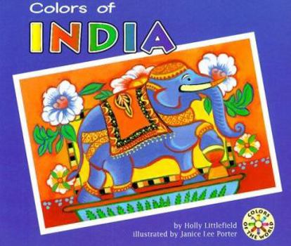 Paperback Colors of India Book