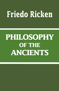 Hardcover Philosophy of the Ancients Book