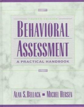 Hardcover Behavioral Assessment: A Practical Handbook Book