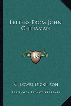 Paperback Letters From John Chinaman Book