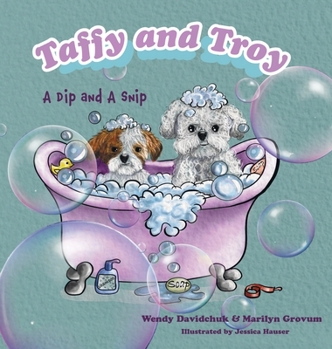 Hardcover Taffy and Troy: A Dip and A Snip Book