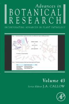 Hardcover Advances in Botanical Research: Volume 43 Book