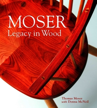 Hardcover Moser: Legacy in Wood Book