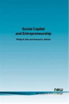 Paperback Social Capital and Entrepreneurship Book