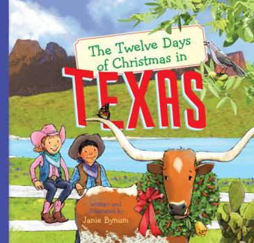 Hardcover The Twelve Days of Christmas in Texas Book