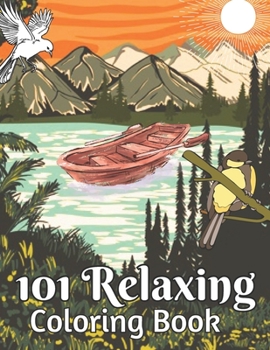 Paperback 101 Relaxing Coloring Book