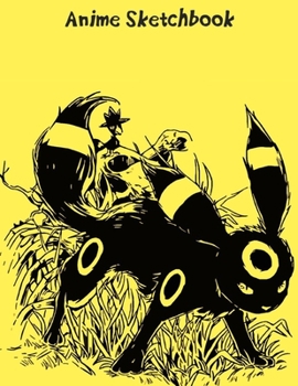 Anime Sketchbook: 100 Blank Pages, 8.5 x 11, Sketch Pad for Drawing Anime Manga Comics, Doodling or Sketching (v001)