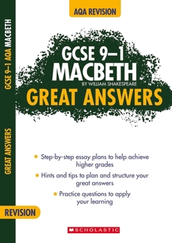 Paperback Macbeth (GCSE 9-1 Great Answers) Book