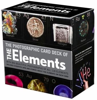 Paperback Photographic Card Deck of the Elements: With Big Beautiful Photographs of All 118 Elements in the Periodic Table Book
