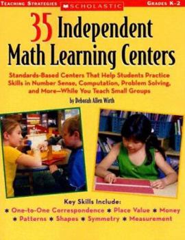 Paperback 35 Independent Math Learning Centers Book
