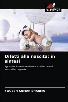 Paperback Difetti alla nascita: in sintesi [Italian] Book