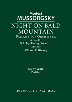 Paperback Night on Bald Mountain: Study score Book