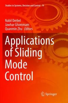 Paperback Applications of Sliding Mode Control Book