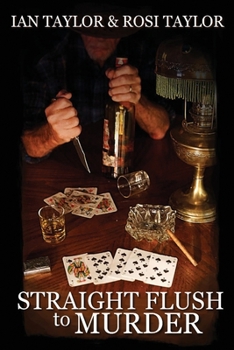 Paperback Straight Flush To Murder [Large Print] Book