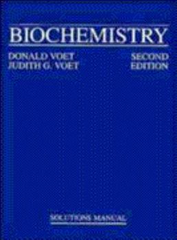 Paperback Biochemistry, Solutions Manual Book