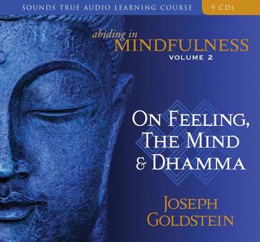Audio CD Abiding in Mindfulness, Volume 2: On Feeling, the Mind, and Dhamma [With Study Guide] Book