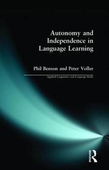 Paperback Autonomy and Independence in Language Learning Book