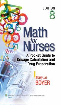 Paperback Math for Nurses Book