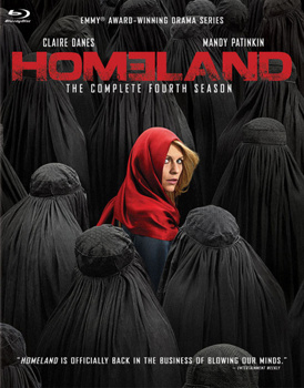 Blu-ray Homeland: The Complete Fourth Season Book