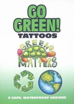 Paperback Go Green! Tattoos Book