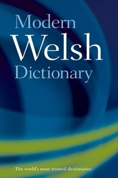 Paperback Modern Welsh Dictionary Book