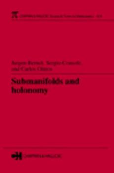 Hardcover Submanifolds and Holonomy (Chapman & Hall/CRC Monographs and Research Notes in Mathematics) Book