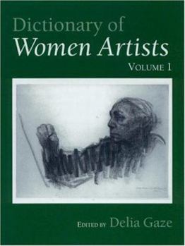 Hardcover Dictionary of Women Artists Book