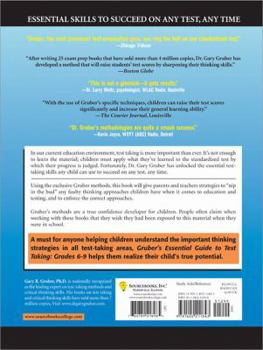 Paperback Gruber's Essential Guide to Test Taking: Grades 6-9 Book