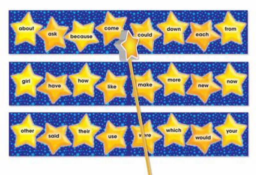 Paperback Star Words Point & Practice Learning Banners Book