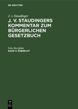 Hardcover Erbrecht [German] Book