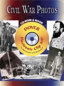 Paperback Civil War Photos [With CDROM] Book