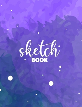 Paperback Sketchbook Journal for Girls: 120 Pages of 8.5"x11" Blank Paper for Drawing, Sketching and Creative Doodling. Personalized Artist Notebook and Sketc Book