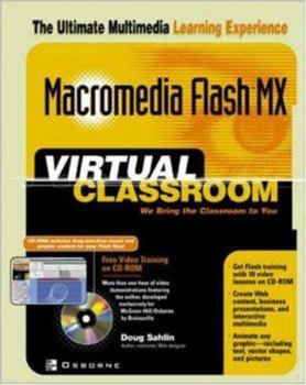 Paperback Macromedia Flash MX Virtual Classroom Book