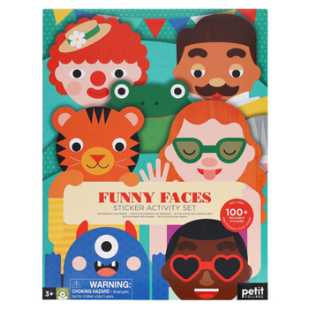 Gift Sticker Activity Set: Funny Faces Book