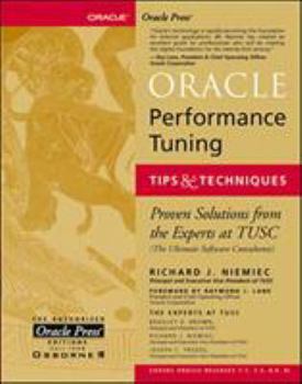 Paperback Oracle Performance Tuning Tips and Techniques Book