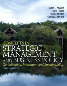 Paperback Concepts in Strategic Management and Business Policy Book