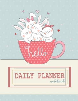 Notebook: Daily planner notebook with  cute cover and daily planner pages, Extra large (8.5 x 11) inches, 110 pages, planner notebooks