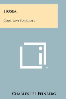 Paperback Hosea: God's Love for Israel Book