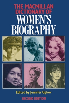 Paperback MacMillan Dictionary of Women's Biography Book