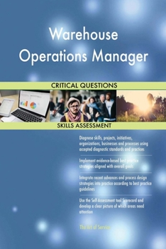 Paperback Warehouse Operations Manager Critical Questions Skills Assessment Book