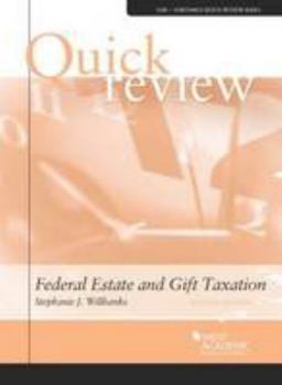 Hardcover Quick Review of Federal Estate and Gift Taxation, 2D Book