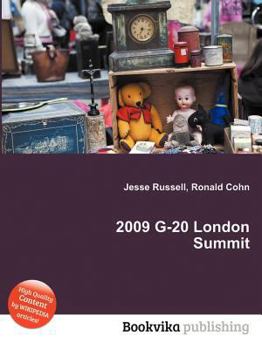 Paperback 2009 G-20 London Summit Book